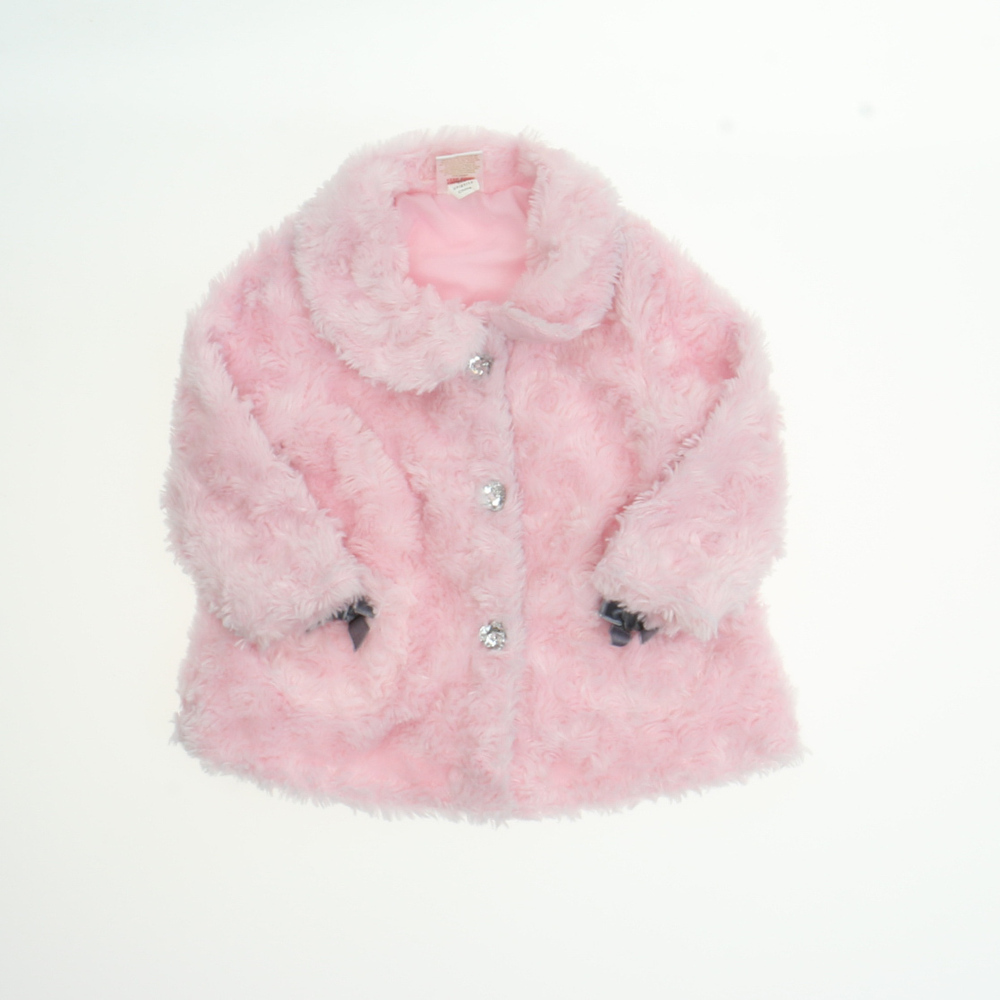 Sandy & Simon Girls Pink Jacket size: 6-9 Months